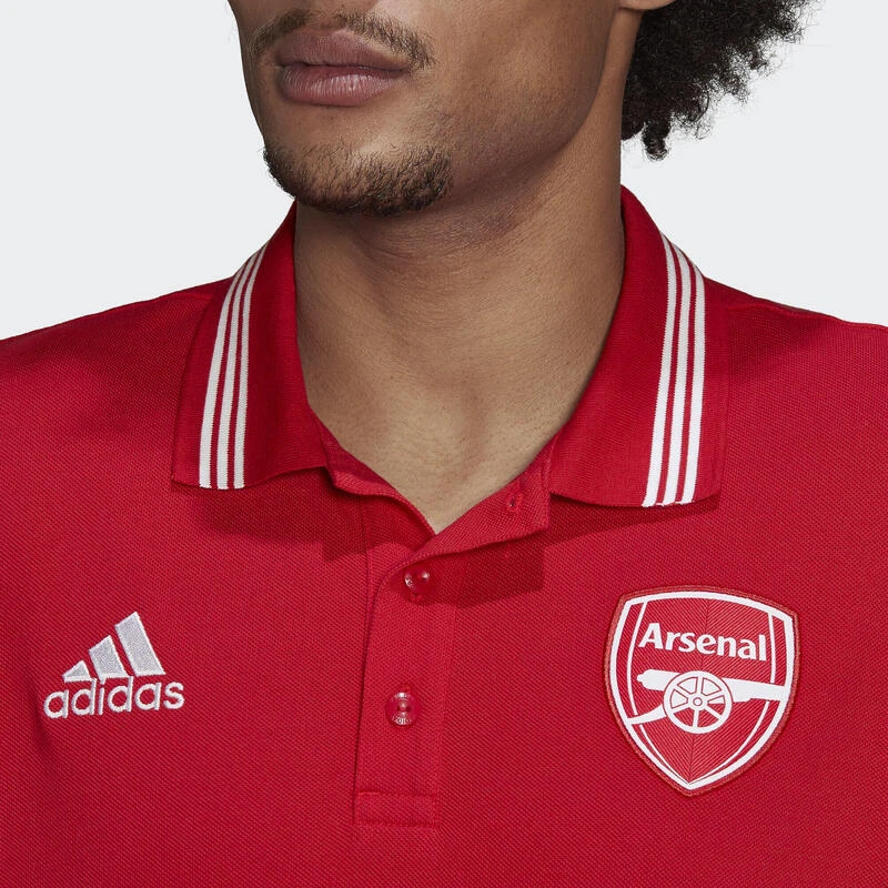 ADIDAS Arsenal 3-Stripes Poloshirt 4 ADIDAS Arsenal 3-Stripes Poloshirt - Afbeelding 4