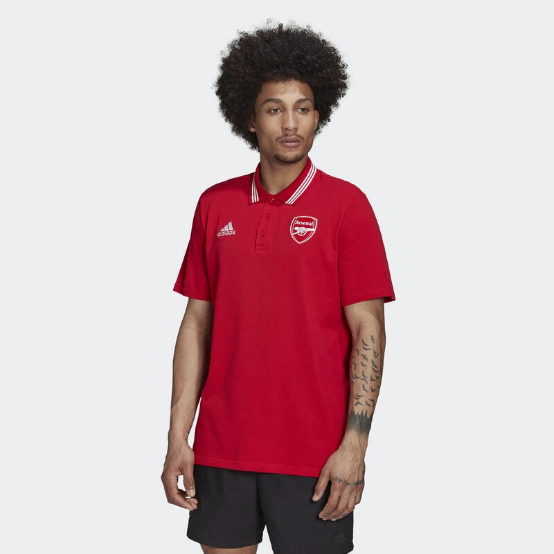 ADIDAS Arsenal 3-Stripes Poloshirt 1 ADIDAS Arsenal 3-Stripes Poloshirt