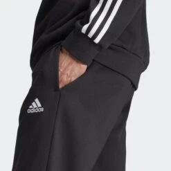 ADIDAS Basic 3-Stripes Fleece Trainingspak -Adidas Verkoopwinkel basic 3 stripes fleece trainingspak 5