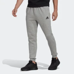 ADIDAS BROEK VOOR FITNESS EN SOFT TRAINING HEREN GRIJS