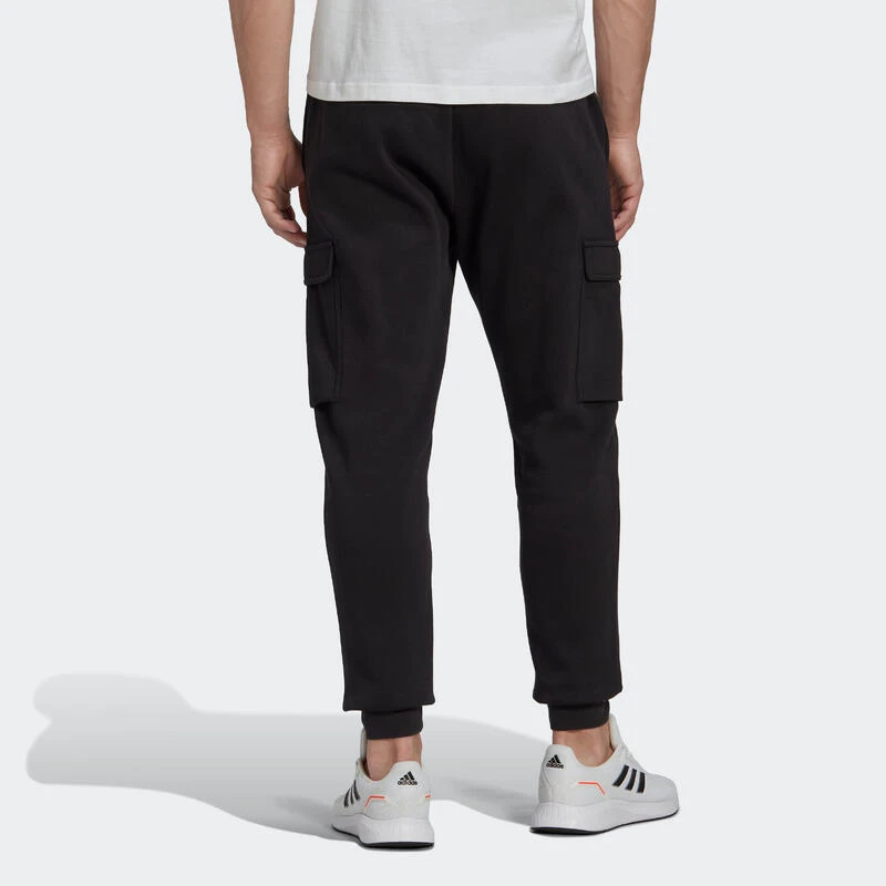 ADIDAS BROEK VOOR FITNESS EN SOFT TRAINING HEREN ZWART 2 ADIDAS BROEK VOOR FITNESS EN SOFT TRAINING HEREN ZWART - Afbeelding 2