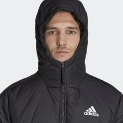 ADIDAS BSC 3-Stripes Puffy Capuchonjack -Adidas Verkoopwinkel bsc 3 stripes puffy capuchonjack 4