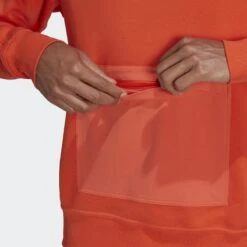 ADIDAS Essentials BrandLove Fleece Hoodie (Uniseks) -Adidas Verkoopwinkel essentials brandlove fleece hoodie uniseks 4