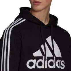 ADIDAS Essentials Fleece 3-Stripes Logo Hoodie -Adidas Verkoopwinkel essentials fleece 3 stripes logo hoodie 5