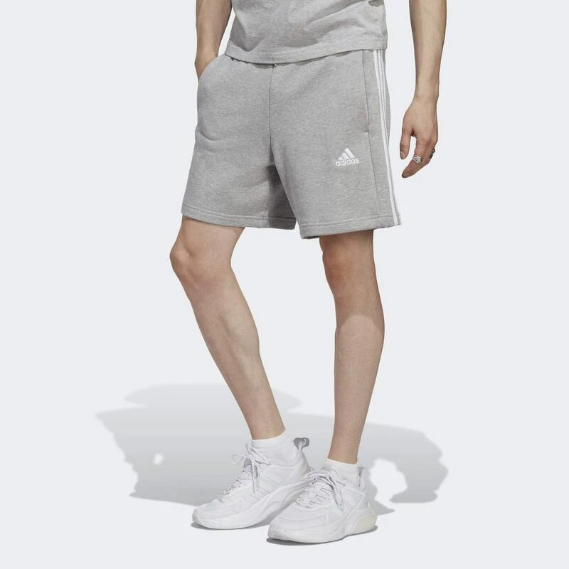 ADIDAS Essentials French Terry 3-Stripes Short 1 ADIDAS Essentials French Terry 3-Stripes Short
