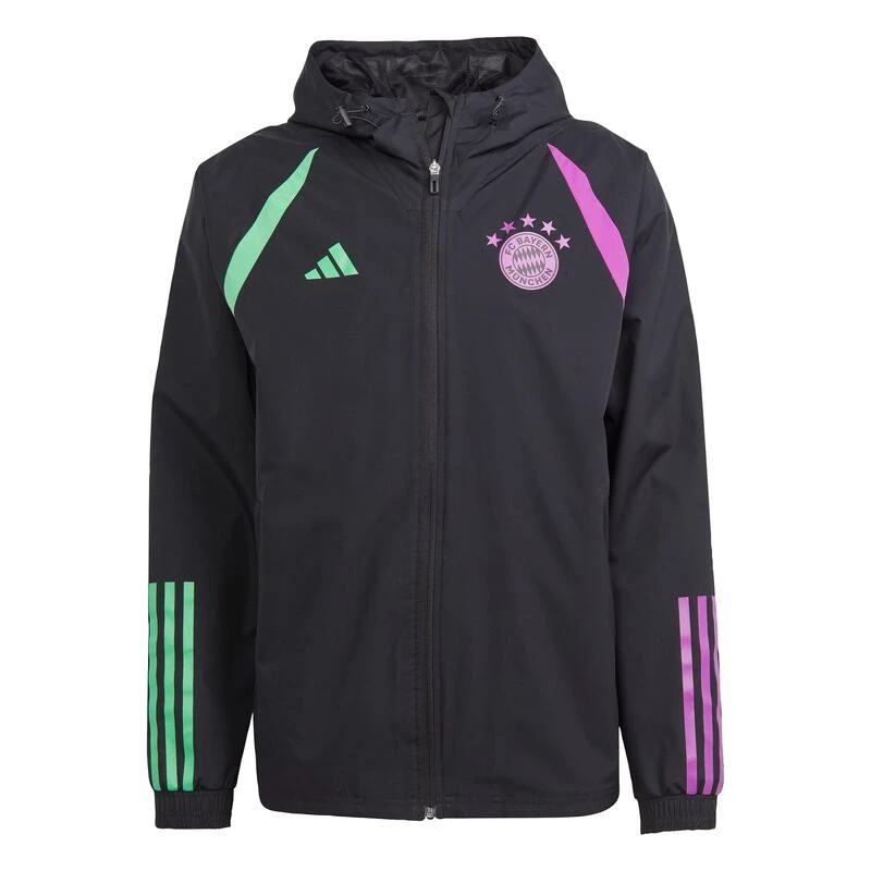 ADIDAS FC Bayern München Tiro 23 All-Weather Jack 2 ADIDAS FC Bayern München Tiro 23 All-Weather Jack - Afbeelding 2