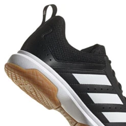 ADIDAS Handbalschoenen Voor Heren/dames LIGRA Zwart -Adidas Verkoopwinkel handbalschoenen voor herendames ligra zwart 4
