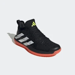 ADIDAS Handbalschoenen Voor Volwassenen Stabil Next Gen Zwart Wit Rood -Adidas Verkoopwinkel handbalschoenen voor volwassenen stabil next gen zwart wit rood 7