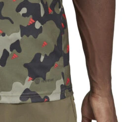 ADIDAS HERENSHIRT VOOR CARDIOFITNESS CAMOUFLAGE -Adidas Verkoopwinkel herenshirt voor cardiofitness camouflage 5