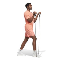 ADIDAS HERENSHIRT VOOR CARDIOFITNESS KORAAL -Adidas Verkoopwinkel herenshirt voor cardiofitness koraal 3