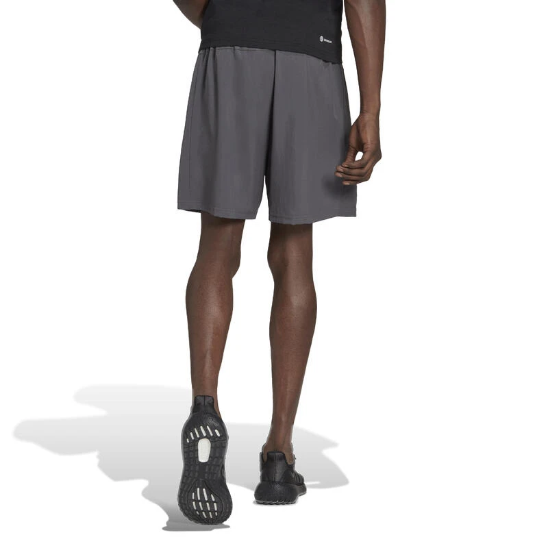 ADIDAS HERENSHORT VOOR CARDIOFITNESS GRIJS 2 ADIDAS HERENSHORT VOOR CARDIOFITNESS GRIJS - Afbeelding 2