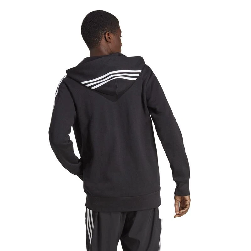 ADIDAS Hoodie Voor Fitness En Soft Training Heren Zwart 4 ADIDAS Hoodie Voor Fitness En Soft Training Heren Zwart - Afbeelding 4