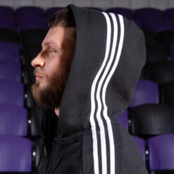 ADIDAS Hoodie Voor Fitness En Soft Training Heren Zwart 14 ADIDAS Hoodie Voor Fitness En Soft Training Heren Zwart -Adidas Verkoopwinkel hoodie voor fitness en soft training heren zwart 4