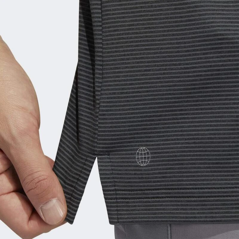 ADIDAS Ottoman Stripe Poloshirt 5 ADIDAS Ottoman Stripe Poloshirt - Afbeelding 5