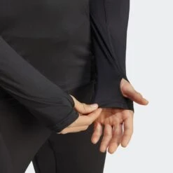 ADIDAS Own The Run Sweatshirt Met Korte Rits -Adidas Verkoopwinkel own the run sweatshirt met korte rits 3