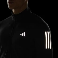 ADIDAS Own The Run Sweatshirt Met Korte Rits -Adidas Verkoopwinkel own the run sweatshirt met korte rits 4