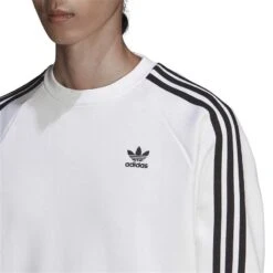 ADIDAS Sweatshirt Adicolor Classics 3-Stripes Wit - HE9483 -Adidas Verkoopwinkel sweatshirt adicolor classics 3 stripes wit he9483 3