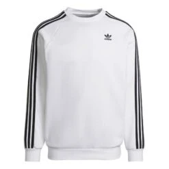 ADIDAS Sweatshirt Adicolor Classics 3-Stripes Wit - HE9483 -Adidas Verkoopwinkel sweatshirt adicolor classics 3 stripes wit he9483 4