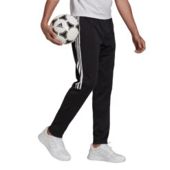 ADIDAS Trainingsbroek Voor Voetbal Sereno Slim Fit 3 Strepen Zwart -Adidas Verkoopwinkel trainingsbroek voor voetbal sereno slim fit 3 strepen zwart 2