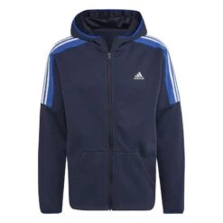 ADIDAS Trainingspak Fleece Colorblock Blauw - HK4463 -Adidas Verkoopwinkel trainingspak fleece colorblock blauw hk4463 3