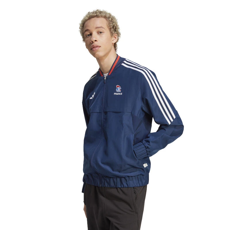 ADIDAS Veste Officielle D'Entrainement De L'Équipe De France Anthem 2023/24 5 ADIDAS Veste Officielle D'Entrainement De L'Équipe De France Anthem 2023/24 - Afbeelding 5